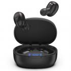 Raptech TWS T12 in-Ear True Wireless Bluetooth Headphones (TWS) with Mic and Charging Case (Matte Black)