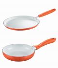 Prestige Ceramic Twin Pack (Fry Pan 200 mm and Omni Tawa 250 mm )