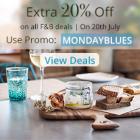 Extra 20% off on all F&B deals