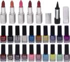 Viviana Nail Colors, Lipstick & Kajal(Set of 26)