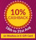10% Cashback On RakShaBandhan Special E-Gift Card