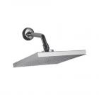 Hindware Showers Rain Shower 200mm Square Rubbit Cleaning System (Chrome)