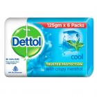 Dettol Cool Soap, 125 g (Pack Of 6)