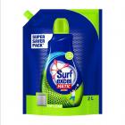Surf Excel Matic Top Load Liquid Detergent Refill Pouch - Super Saver Pack Specially Designed For 100% Tough Stain Removal In Top Load Machines, 2 L