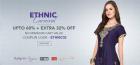 Up to 60% + Extra 32% OFF on Women’s Ethnic Wears