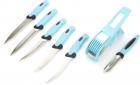 Amiraj KT07B Blue Kitchen Tool Set