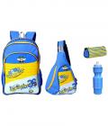 Avon Bombers Royal Blue & Yellow 18" School Bag Combo
