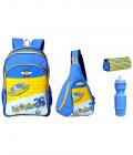 Avon Bombers Royal Blue & Yellow 18" School Bag Combo