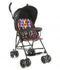 LuvLap Tutti Frutti Baby Stroller Buggy (Printed Black)