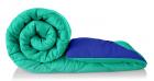 Amazon Brand - Solimo Microfibre Reversible Comforter, Single (Sea Green & Indigo Blue, 200 GSM)