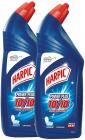 Harpic Powerplus Disinfectant Toilet Cleaner, Original - 1 L (Pack of 2)
