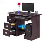 Royal Oak Amber Computer Table (Black)