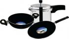 Surya Accent Combo Cookware Set  (Aluminium, 3 - Piece)