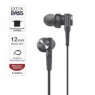 Sony MDR-XB55 Extra-Bass in-Ear Headphones Without Mic(Black)