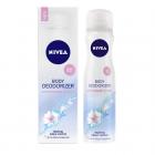 Nivea Body Deodorizer, White Musk and Care Gas Free Deodorant for Women, 120ml