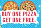 Buy 1 pizza get 1 pizza free