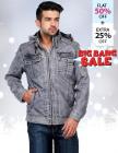 Winter Staples: Jackets flat 50% + Extra 25% off