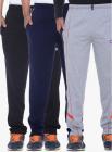 Vimal Pack Of 3 Multicoloured Solid Track Pants