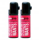 Healthgenie Pepper Spray, upto 10 feet range, 35 gms of Dispensable Pepper Spray (Pack of 2)