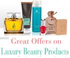 Upto 50% off on Luxury Beauty products