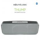SoundLogic Bluetooth Thump Speaker with Built-in FM Radio for Mobile/Tablet Speaker Laptop
