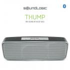 SoundLogic Bluetooth Thump Speaker with Built-in FM Radio for Mobile/Tablet Speaker Laptop