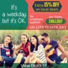 Flat 15%ff on All Local Deals