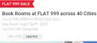 Book Rooms at FLAT 999 across 40 Cities