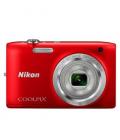 Nikon Coolpix S2800 20.1MP Digital Camera (Red)
