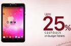 Tablets Up To 25% Cashback @Paytm (Best Deals added)