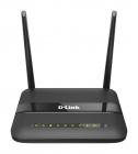 D-Link 2750U/IN/I Wireless-N300 ADSL2 Router with Modem (Black)