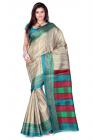 Cenizas Cotton Silk Saree (3302 Green)