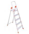 Bathla Ultra-Stable 4-Step Foldable Aluminium Ladder 173cm (5.7 ft.)