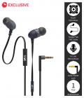 boAt BassHeads 200 In Ear Wired Earphones With Mic Black
