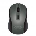 Quantum QHM262W Optical Wireless USB Mouse with 1600DPI (Grey)