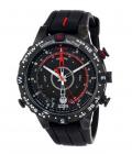 Timex Intelligent Quartz Compass Chronograph Black Dial Men