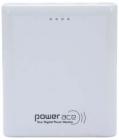 Power Ace White Rapid Power 10400 mAh Dual USB Power Bank