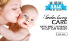 Upto 50% cashback on baby care products