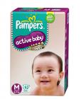 Pampers Active Baby Medium Size Diapers (62 Count)