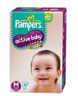 Pampers Active Baby Medium Size Diapers (62 Count)