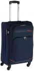 Safari Polyester 65 cms Navy Blue Soft-sided Suitcase (MAASAIMARA-65-Navy-Blue-4WH)