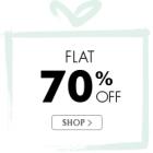 Flat 30% off - 70% off on Fashion