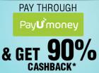 Buy Lingerie & get 90% cashback via PayuMoney