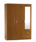 SPACEWOOD KOSMO VALUE 3-DOOR DRESSER WARDROBE