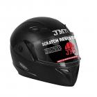 Jmd Helmets Trusty Full Face Helmet (L) Black Color