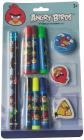 Angry Birds 11 Pcs Stationery Set, Multicolor