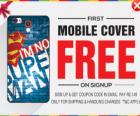 Get your first mobile cover for free