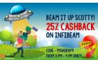 Get 25% cashback on paying with MobiKwik wallet (Max Rs. 100)