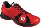 Wilson Rush Sports Shoe Red Black + Puma Tri Socks + Wilson Australian Open Ball Can