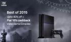 Up To 40% Off + Flat 18% Cashback On Gaming Consoles